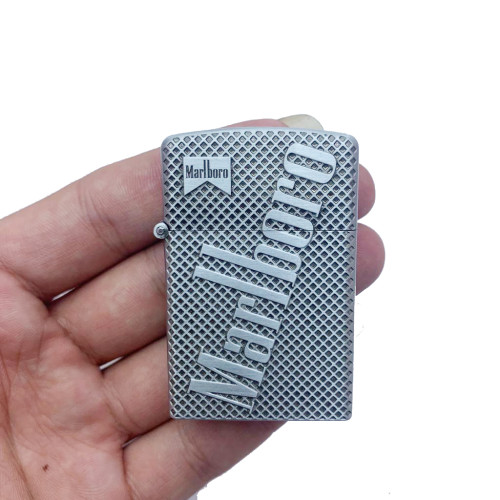 Marlboro Design Portable Rifillable Pocket Lighter